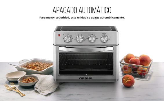 Horno Freidora de Aire 25 Litros Frie sin Aceite Acero Inoxidable |  BuscaPromos.com