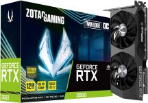 Zotac Gaming GeForce RTX 3060 Twin Edge OC, Tarjeta Gráfica para Juegos, Tarjeta de Video, NVIDIA
