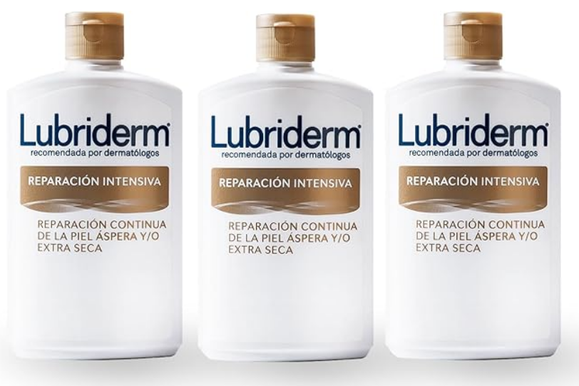 Lubriderm Crema Corporal Intense Repair 400ml – Paquete de 3