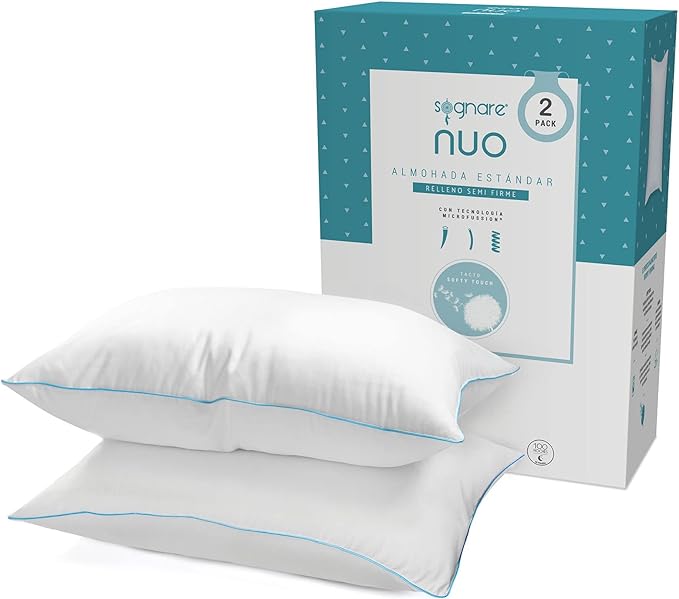 2 Pack Tamaño Estándar Relleno Semi Firme