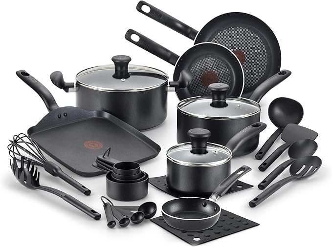 batería de cocina de 20 piezas con antiadherente Easy glide,