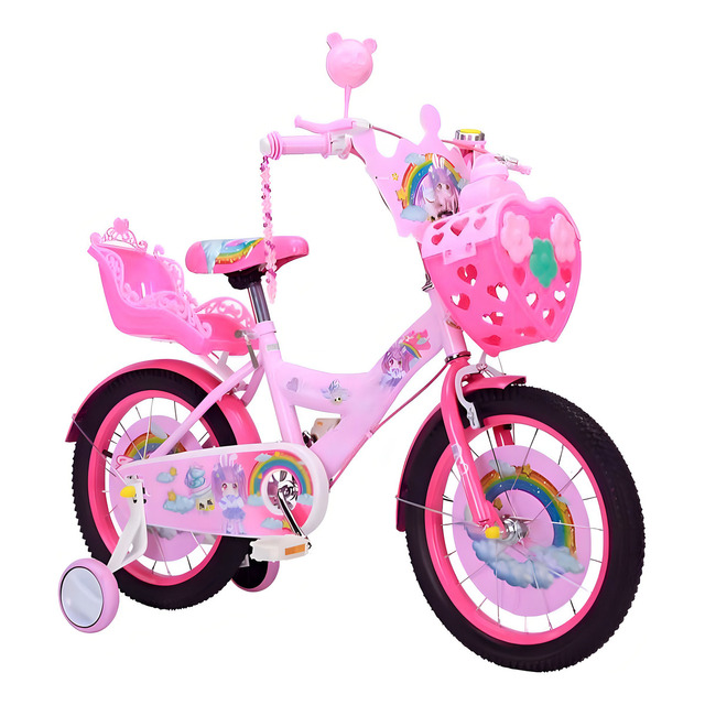Bicicleta Infantil 12″ Ruedas Auxiliares