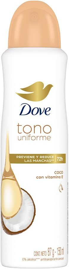 Dove Desodorante Antitranspirante Clear Tone en aerosol