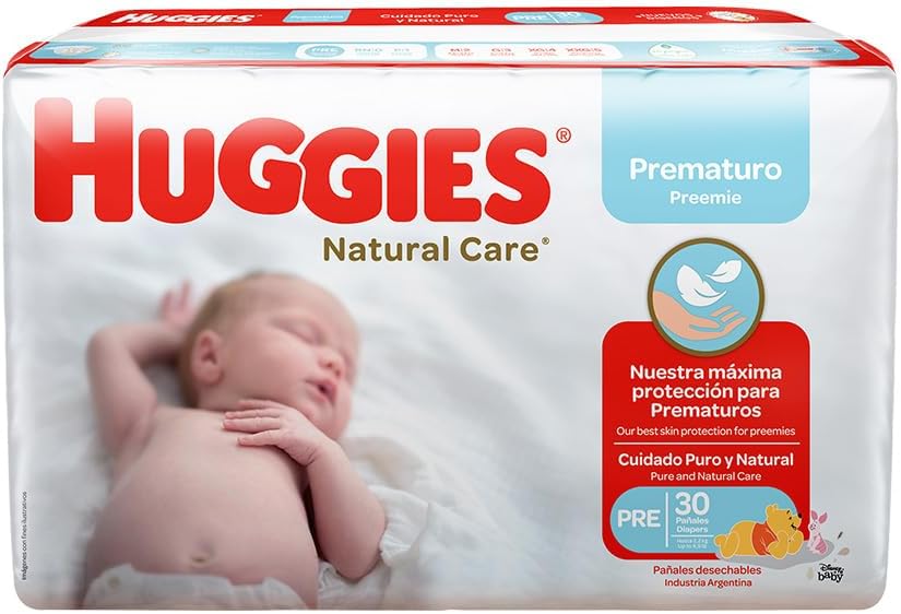 Huggies Pañales Desechables para Bebés Prematuros
