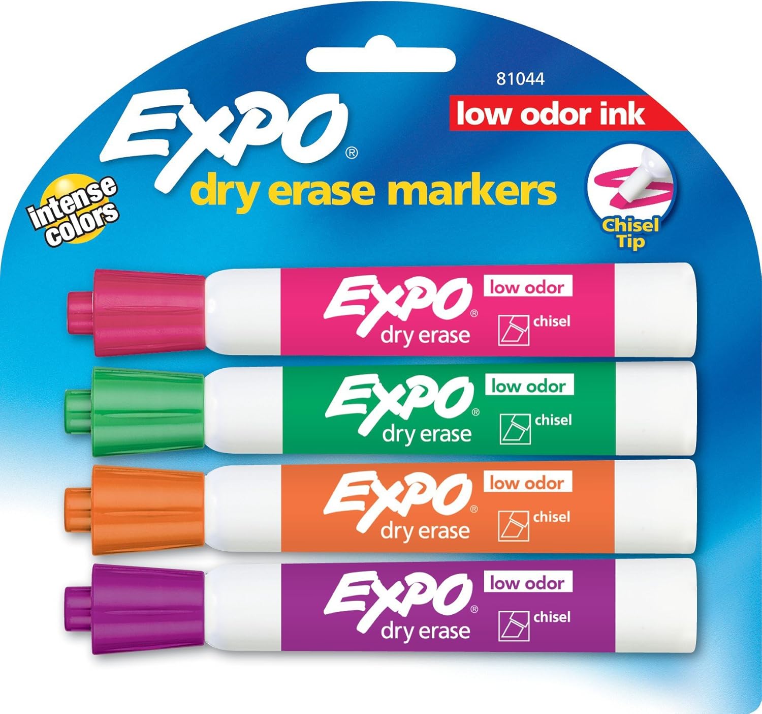 Expo Tinta Borrable PTA Cincel TJ con 4 Colores