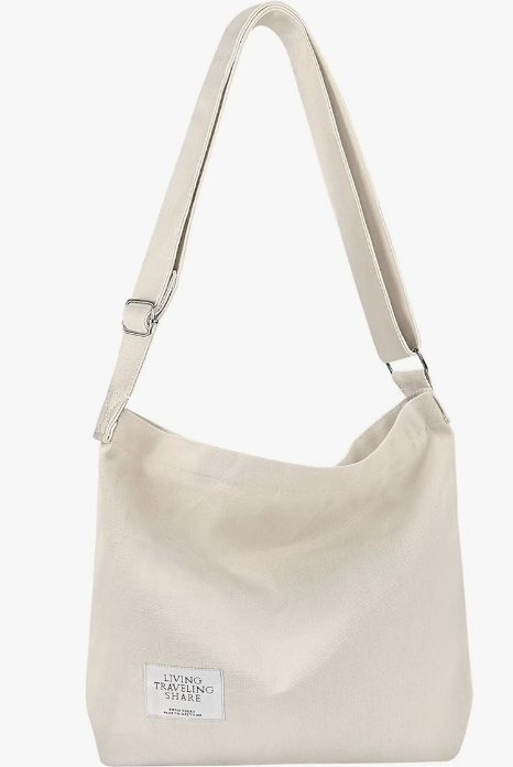 Bolsas de hombro de lona para mujer