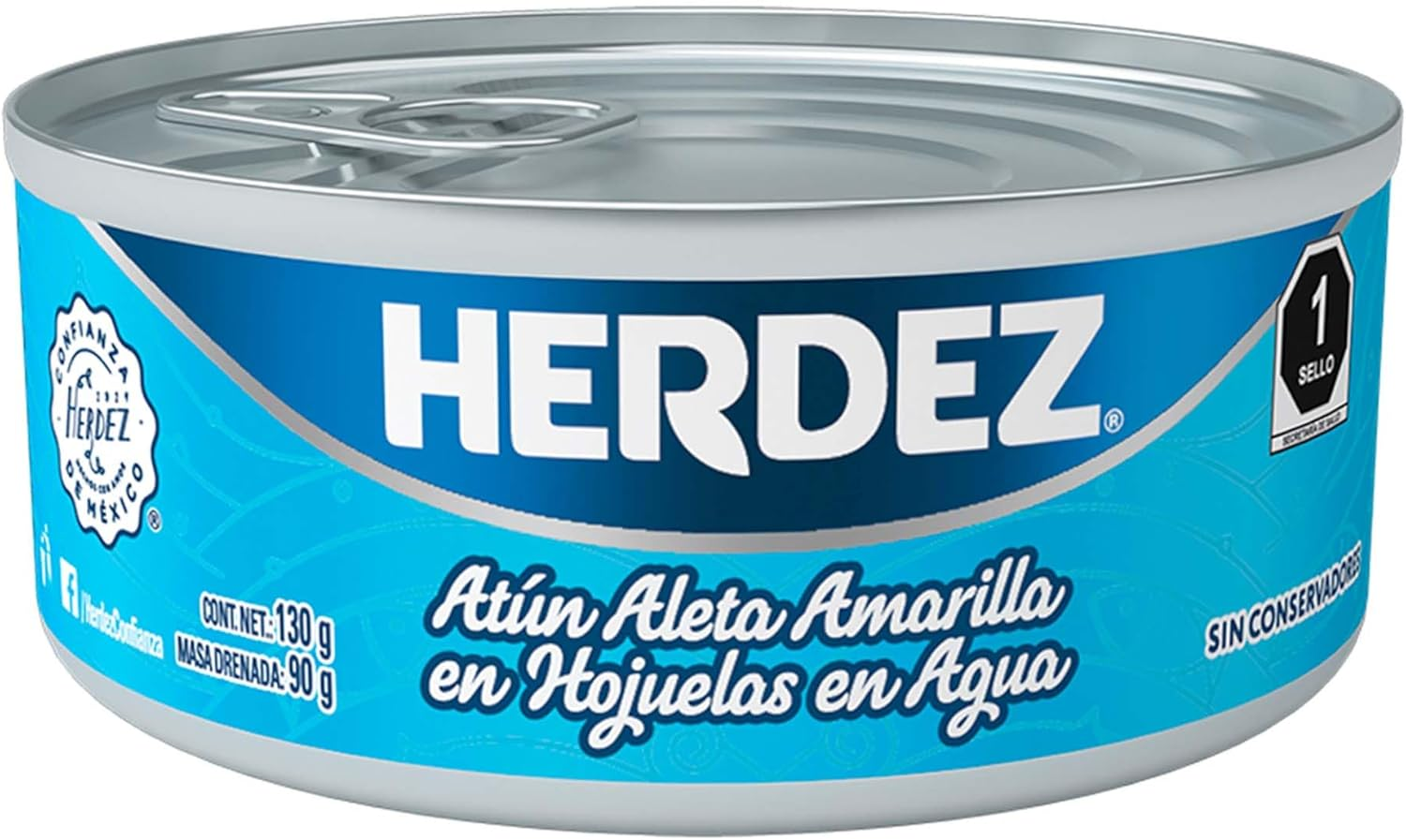 Herdez Atún aleta Amarilla en Agua