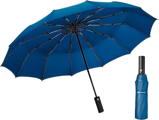 Paraguas de Bolsillo, Sombrilla para la Lluvia y Sol,