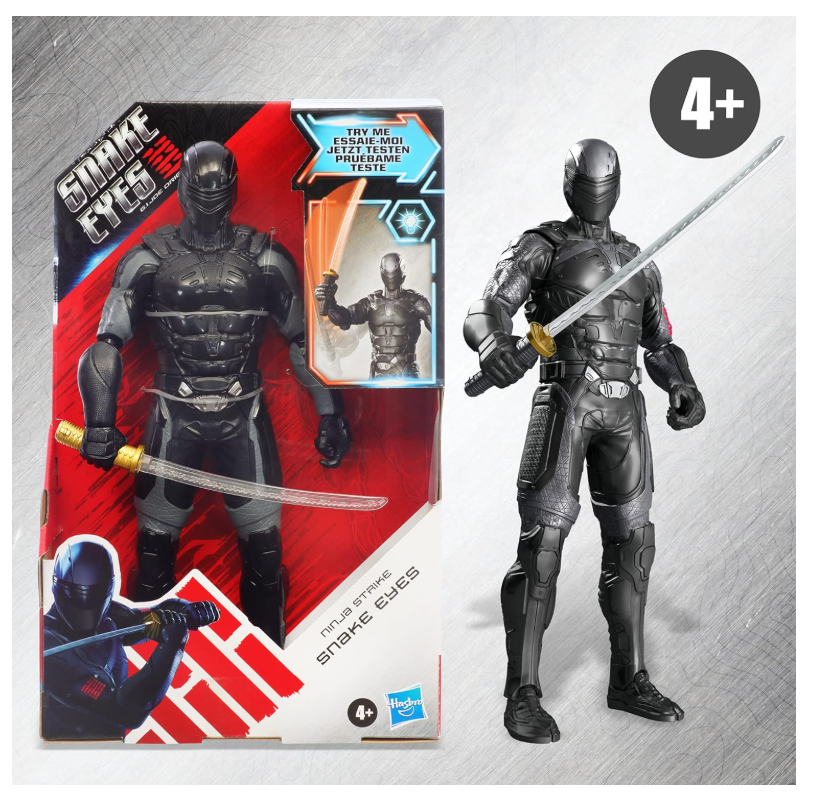 G. I. Joe Snake Eyes Origins Ninja Strike Snake Eyes
