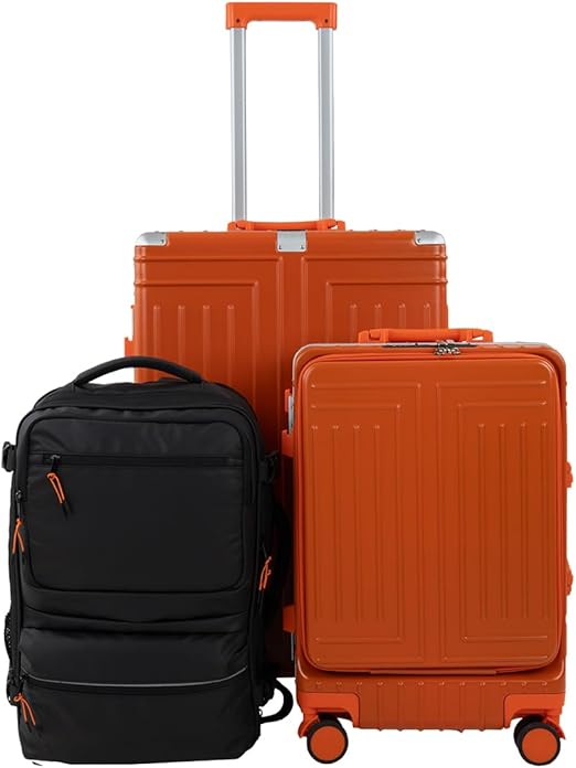Set2 Maletas Premium 20 y 26 Pulgadas  Mochila de viaje