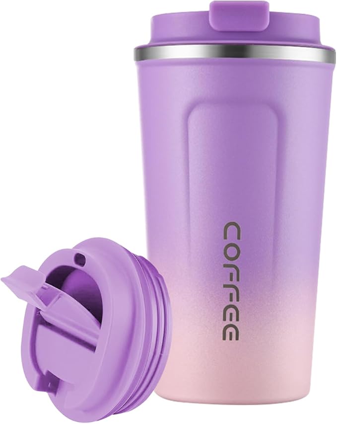 Taza Termo de Café  18 oz/510 ml de Acero Inoxidable