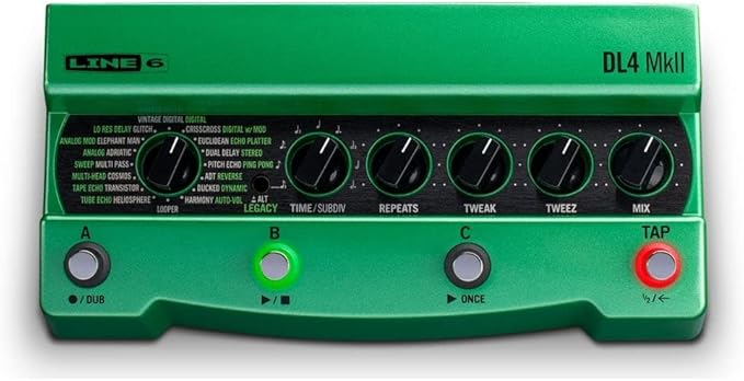 Line 6 DL4 MKII Delay Modeler, Verde