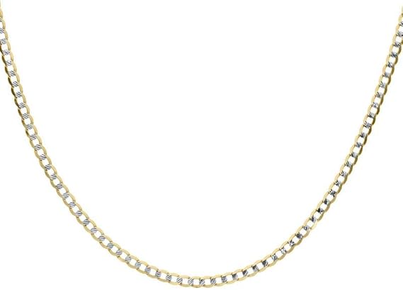 BIZZARRO Cadena corte Serpiente en Oro Blanco 14K