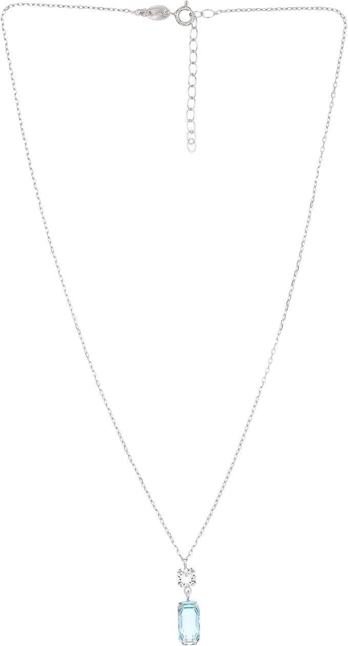 BIZZARRO Dije Con Cadena De Plata Con Zirconia