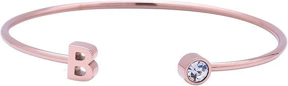 LuckyLy Pulsera para Mujer con Inicial Letra
