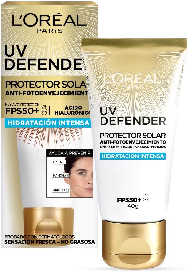 L’Oréal Paris Protector Solar Diario FPS50+ UV Defender