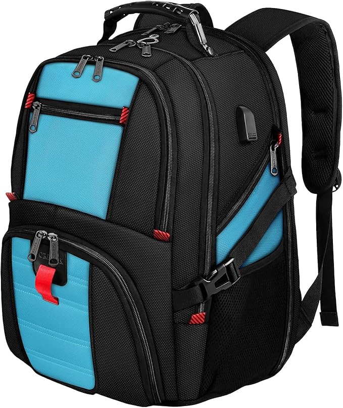 YOREPEK Mochilas para Hombre 17 Pulgadas Impermeable