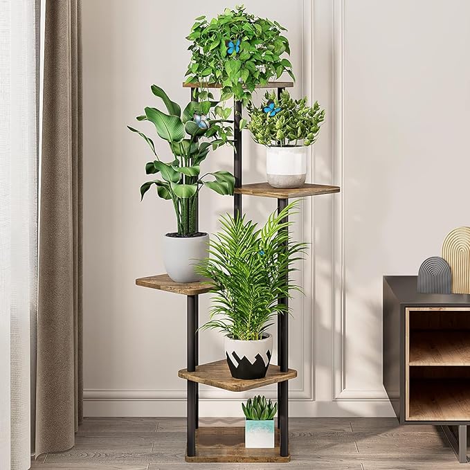 Soporte para plantas para interiores y exteriores,