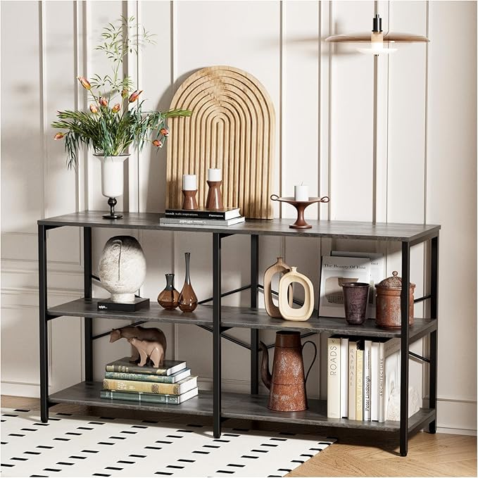 Credenza para Sala o Recamara con Triple Repisa. Bufetera
