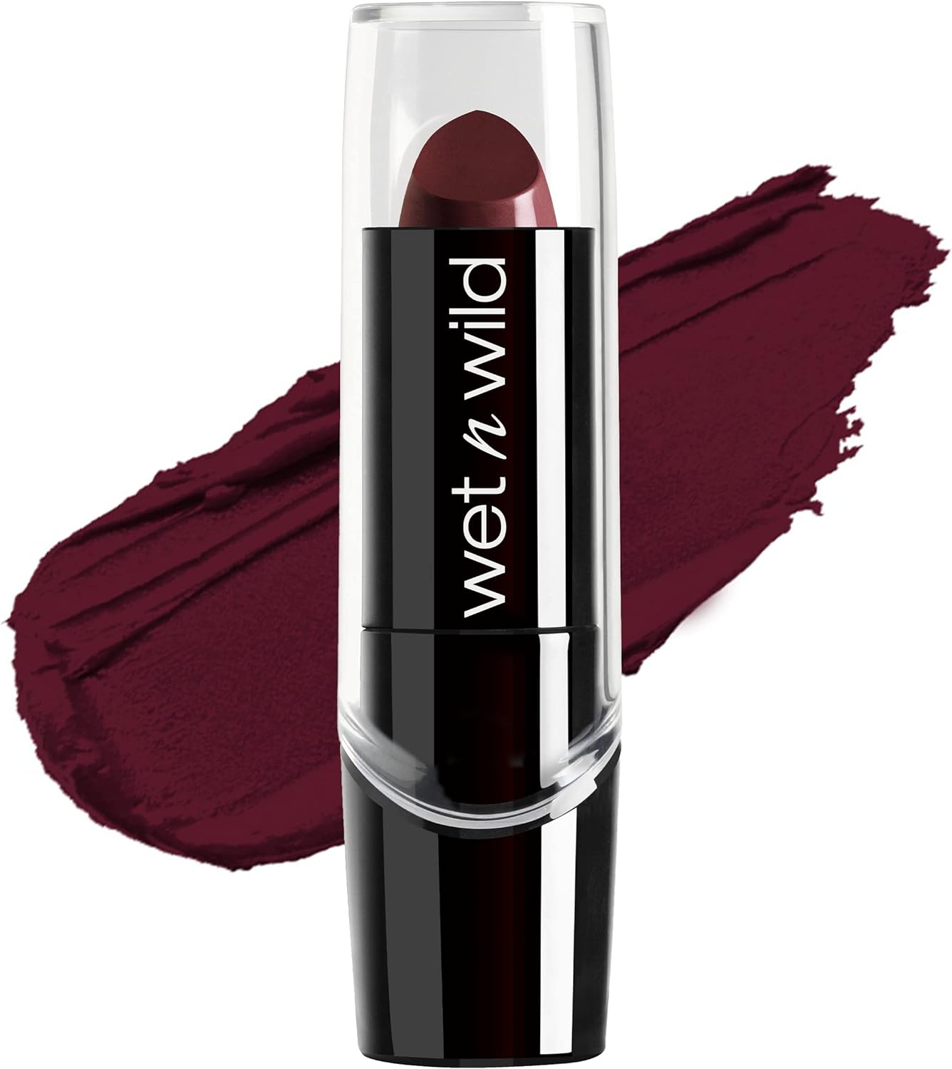 Wet n Wild Lipstick Silk Finish, Black Orchid