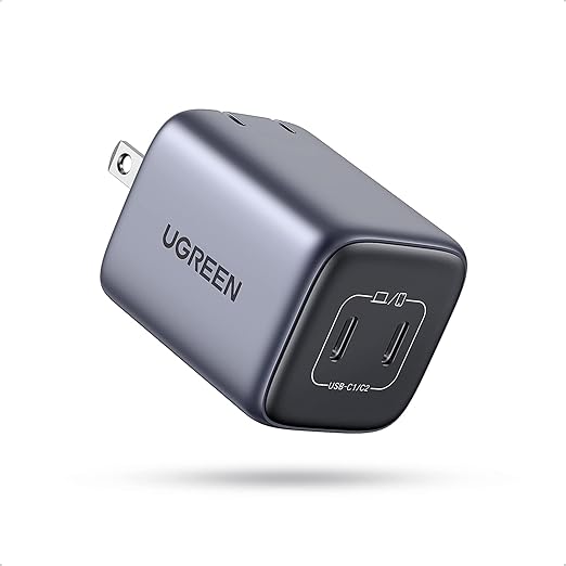UGREEN Nexode 45W Cargador USB C GAN Portátil,