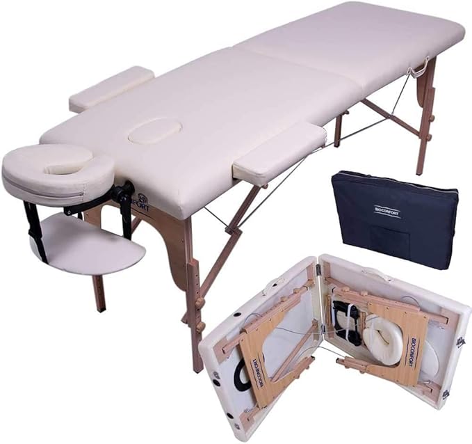 Cama Masaje Camilla para Lashistas 180X60cm Plegable