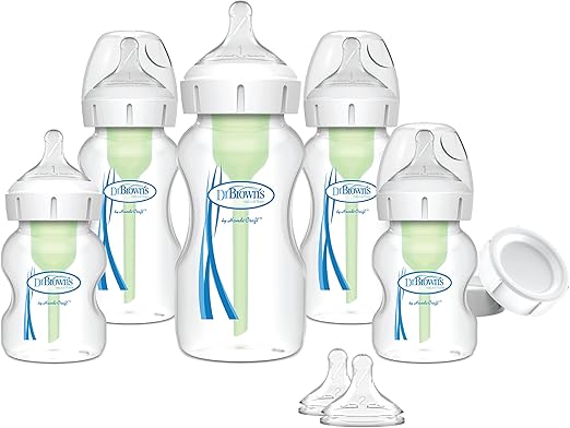 Paquete recién nacido cuello ancho Options+ 5-pack