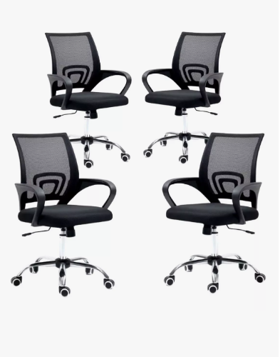 4pack Sillas De Oficina Ergonomicas Ejecutivas