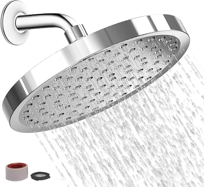 Cabezal de regadera,Cabeza de Ducha de Lluvia de Alta Presión