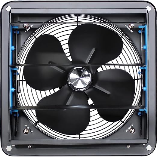 Extractor de Aire Industrial de Acero 10 Pulgadas  4 Aspas