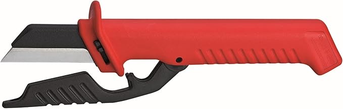 KNIPEX Tools 9856 – Cuchillo para cable con protector