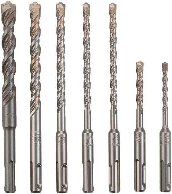 Juego de brocas perforadoras SDS-plus con punta de carburo
