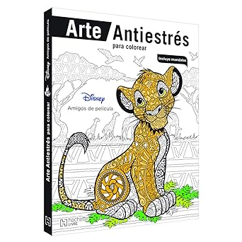 Disney Amigos Libro Antiestrés