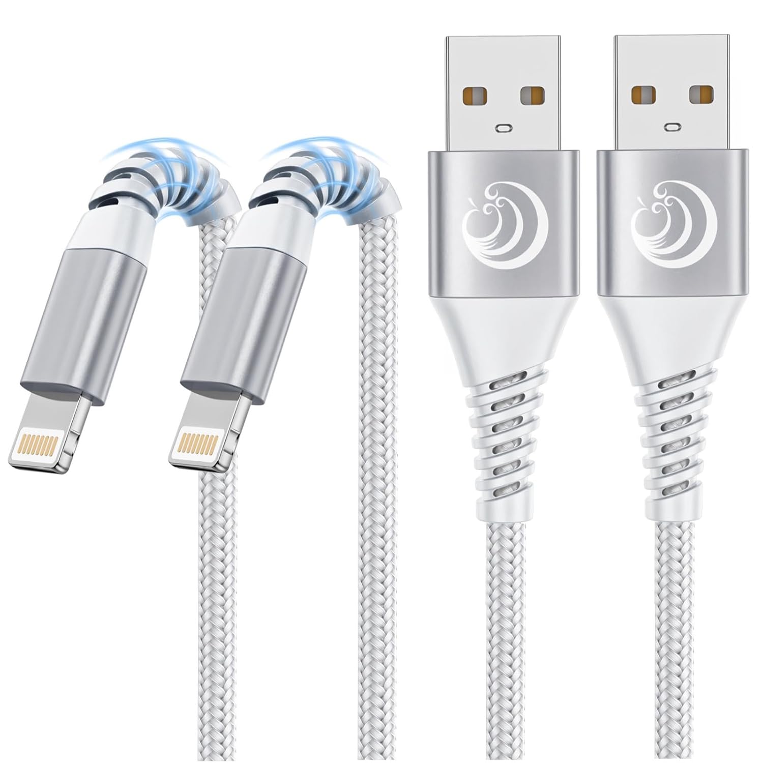 Aioneus Cargador iPhone [1m 2Pack