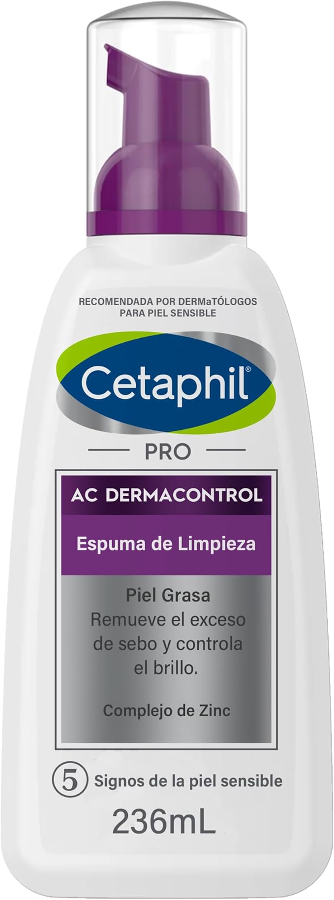 AC Dermacontrol 236 ml Reduce los Niveles sebo