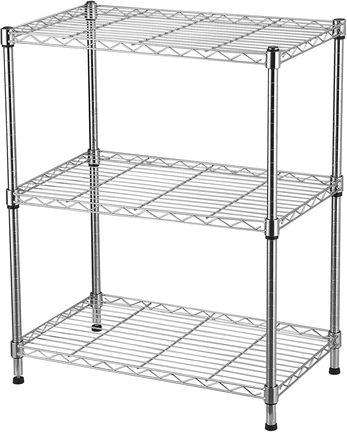 Redlemon Estante Organizador de Metal de 3 Niveles