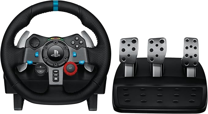Driving Force Volante de Carreras y Pedales,