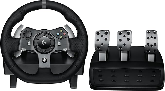 Force Volante de Carreras y Pedales Ajustables para Xbox