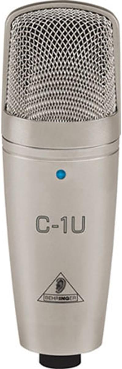 Behringer C1U Micrófono Condensador/Estudio con Interfaze