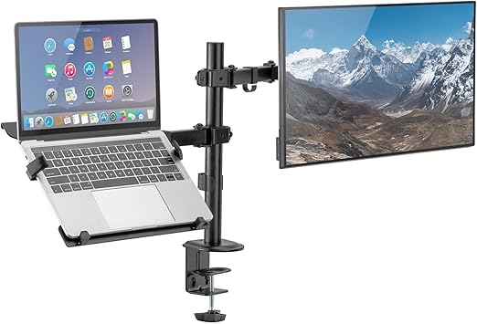 Soporte para Monitor y Laptop Ajustable para Escritorio