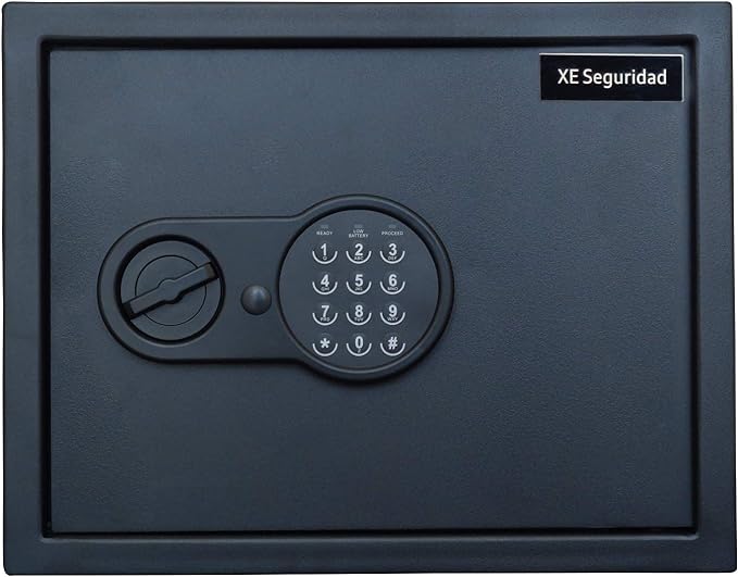 Caja Fuerte Digital de Seguridad Grande Color Negro
