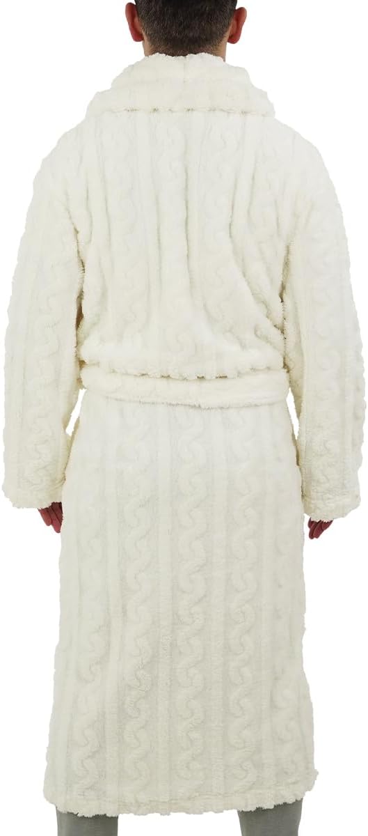 Bata de Baño para Hombre y Mujer de Textura Suave