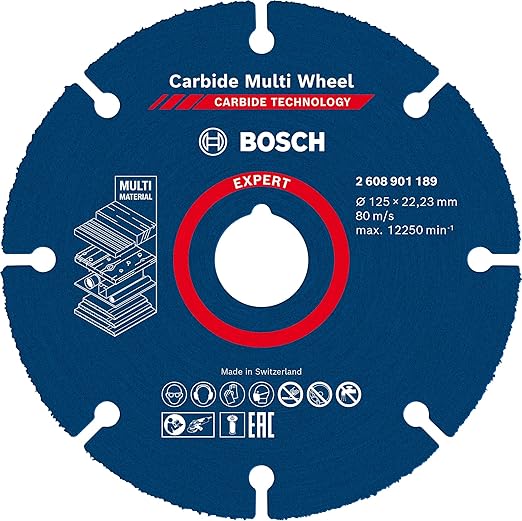 1 disco de corte de rueda múltiple de carburo