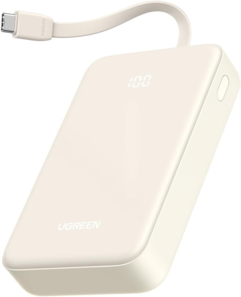 UGREEN 20000mAh (74Wh) Power Bank Batería Cargador Portátil