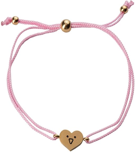 Pulsera para Mujer Joven con Dije Corazón, Oso o Mariposa