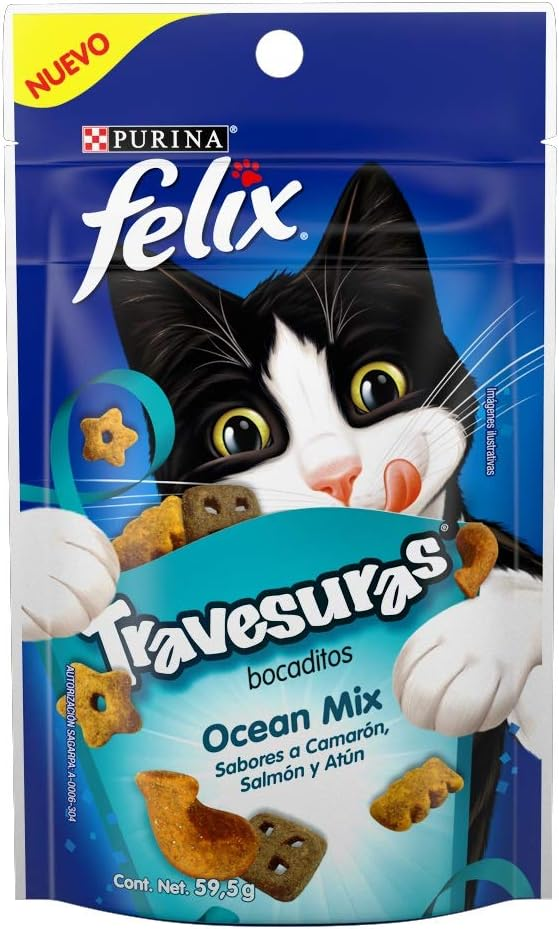 Purina Felix Snacks Travesuras Ocean Mix