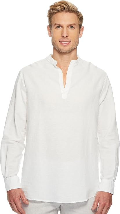 Perry Ellis – Camisa casual de manga larga