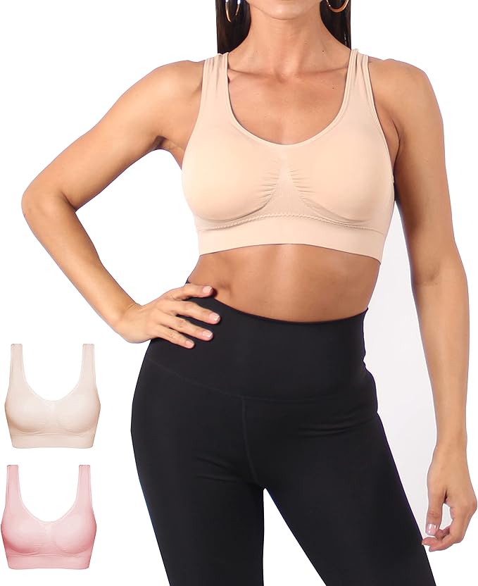 Sujetador/Sosten/Brasier Deportivo Suave,