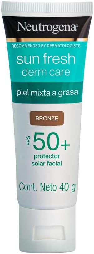 Protector Solar Facial Tono Oscuro Dermcare Niacinamida F