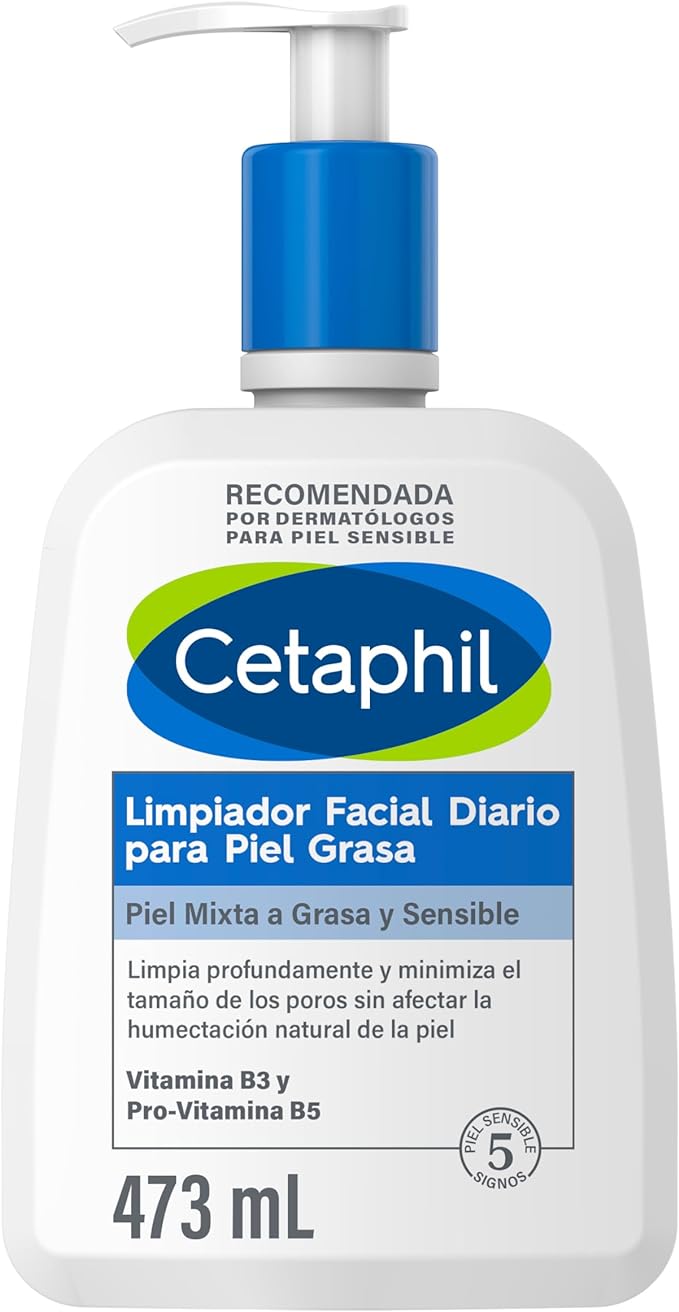 Limpiador Facial Diario Para Piel Grasa 473ml